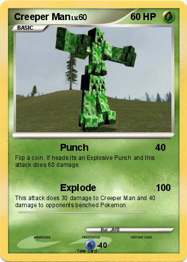 Pokemon Creeper Man