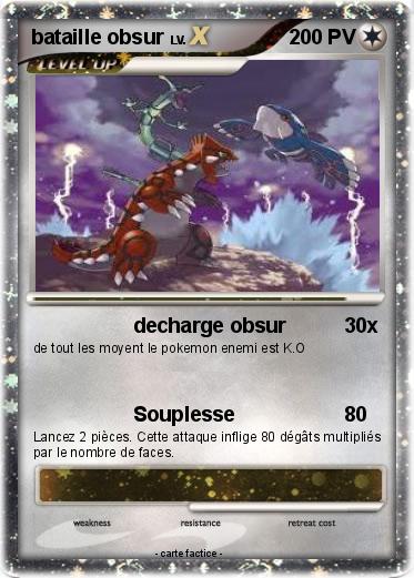 Pokemon bataille obsur