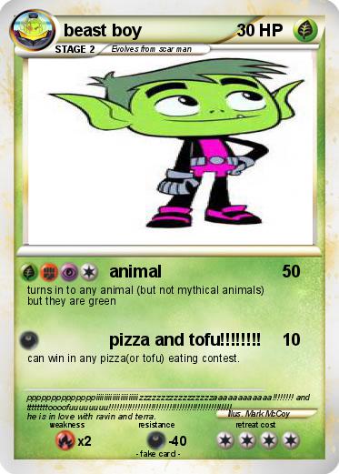 Pokemon beast boy