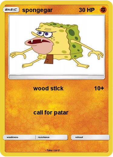 Pokemon spongegar