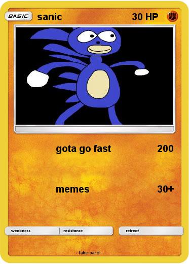 Pokemon sanic