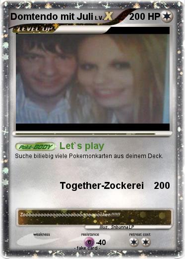 Pokemon Domtendo mit Juli