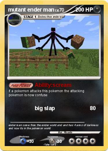 Pokemon mutant ender man