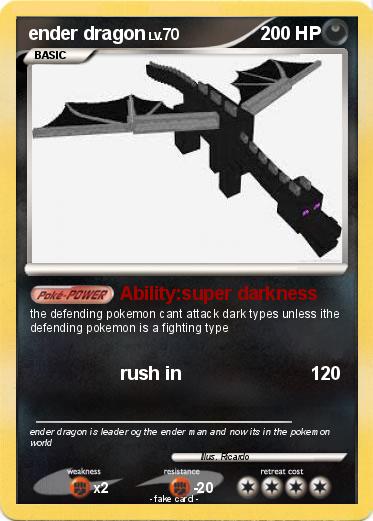 Pokemon ender dragon