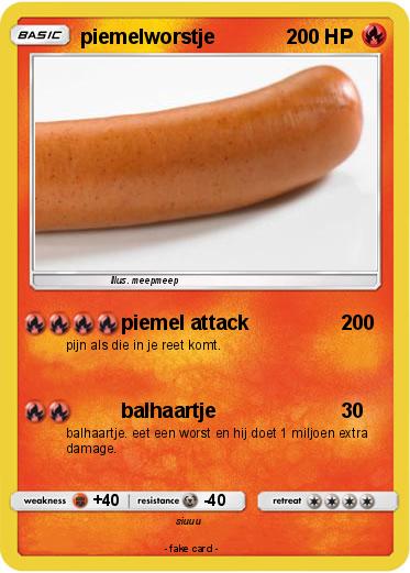 Pokemon piemelworstje