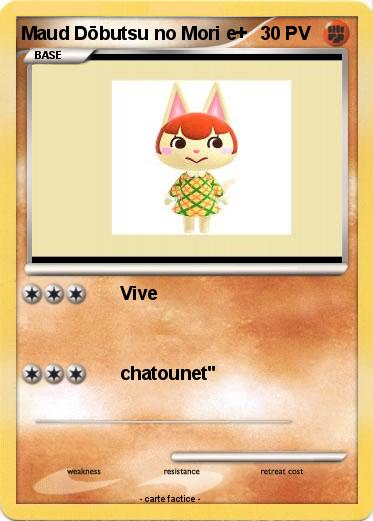 Pokemon Maud Dōbutsu no Mori e+