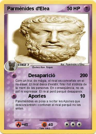 Pokemon Parmènides d'Elea