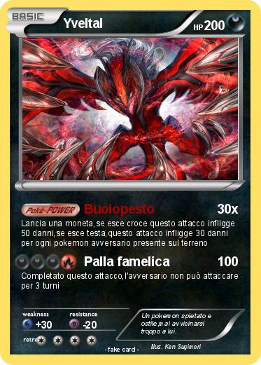 Pokemon Yveltal