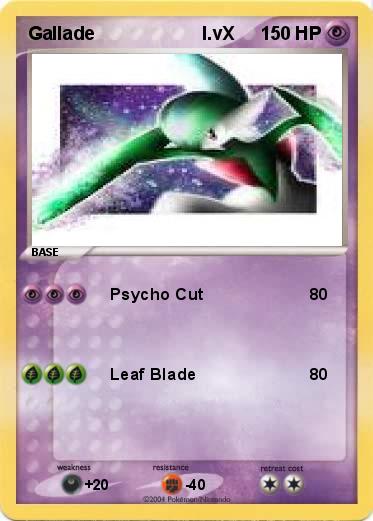 Pokemon Gallade                     l.vX