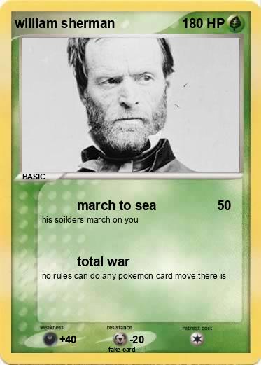 Pokemon william sherman