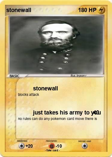 Pokemon stonewall