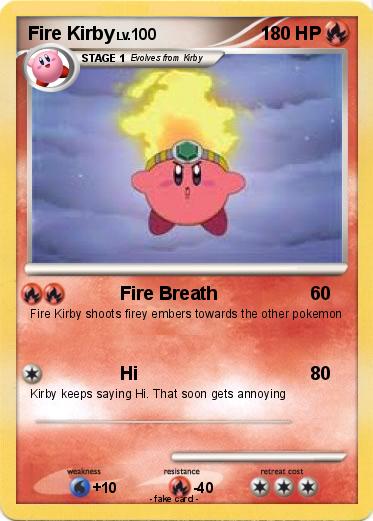 Pokemon Fire Kirby