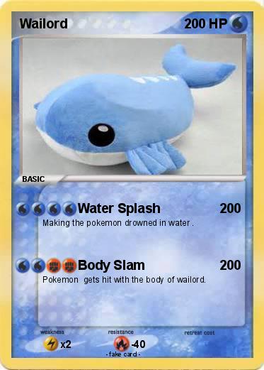 Pokemon Wailord