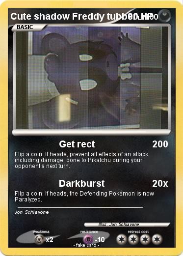 Pokemon Cute shadow Freddy tubber