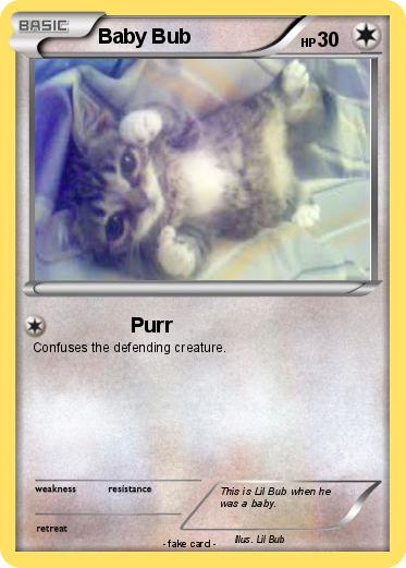 Pokemon Baby Bub