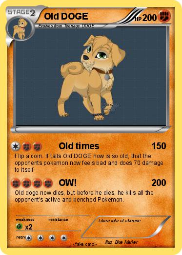 Pokemon Old DOGE