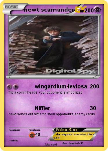 Pokemon newt scamander
