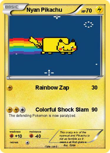 Pokemon Nyan Pikachu