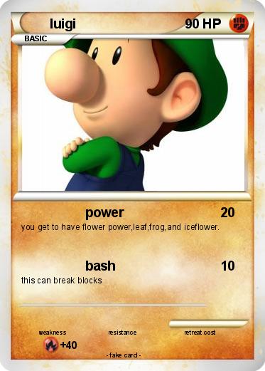 Pokemon luigi