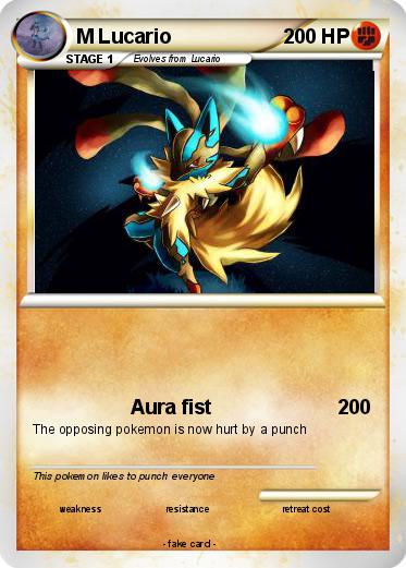 Pokemon M Lucario