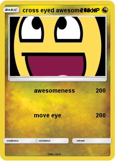 Pokemon cross eyed awesome face