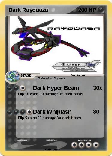 Pokemon Dark Rayquaza