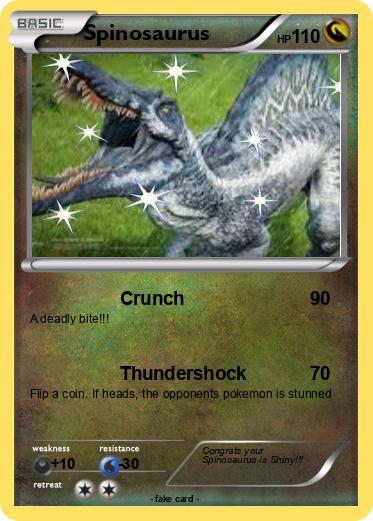 Pokemon Spinosaurus