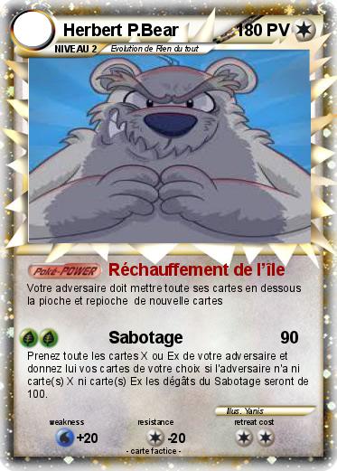 Pokemon Herbert P.Bear