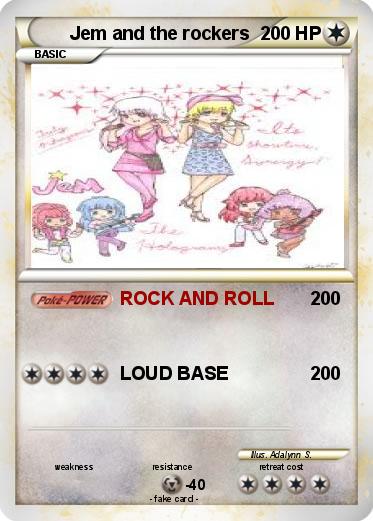 Pokemon Jem and the rockers