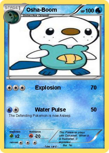 Pokemon Osha-Boom