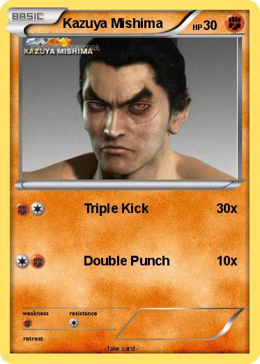 Pokemon Kazuya Mishima