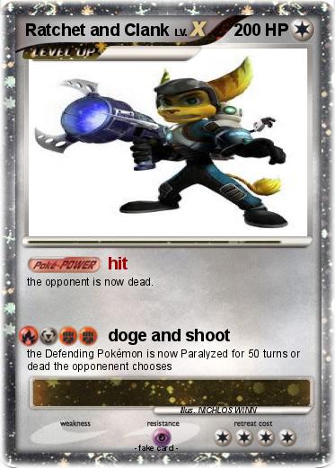 Pokemon Ratchet and Clank