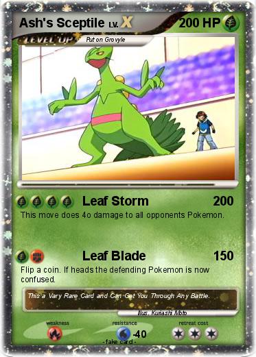 Pokemon Ash's Sceptile