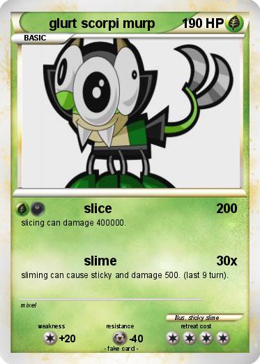 Pokemon glurt scorpi murp
