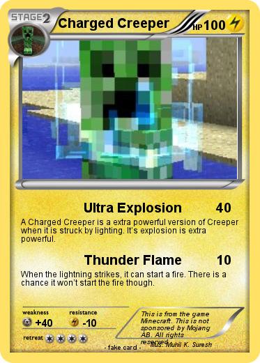 Pokemon Charged Creeper