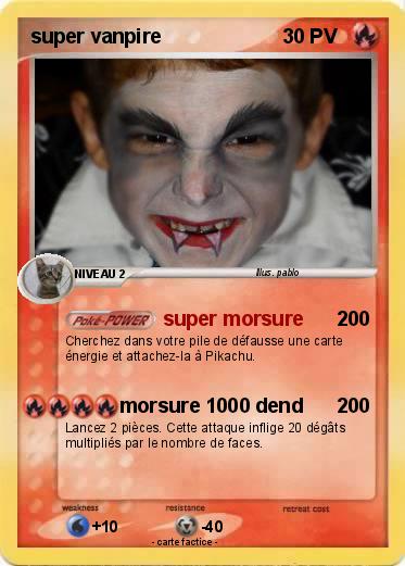 Pokemon super vanpire