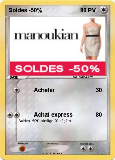 Pokemon Soldes -50%