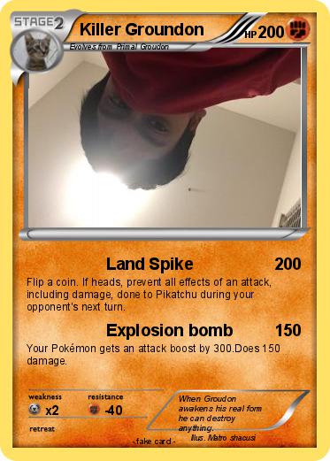 Pokemon Killer Groundon