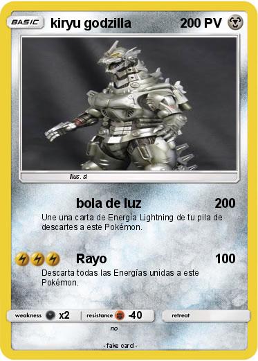 Pokemon kiryu godzilla