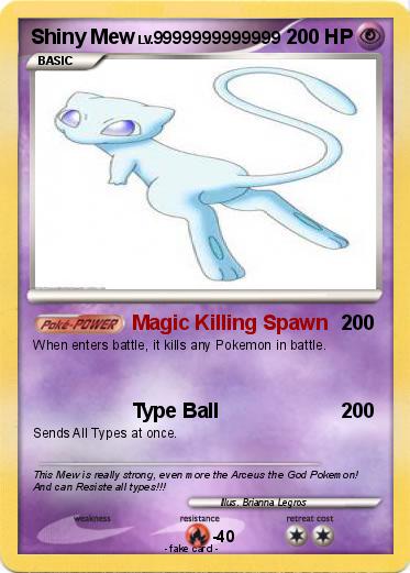 Pokemon Shiny Mew