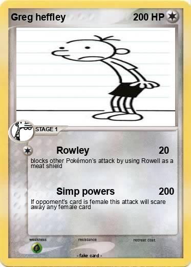 Pokemon Greg heffley