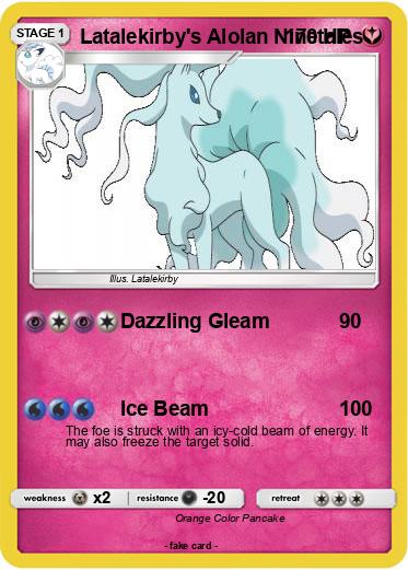 Pokemon Latalekirby's Alolan Ninetales