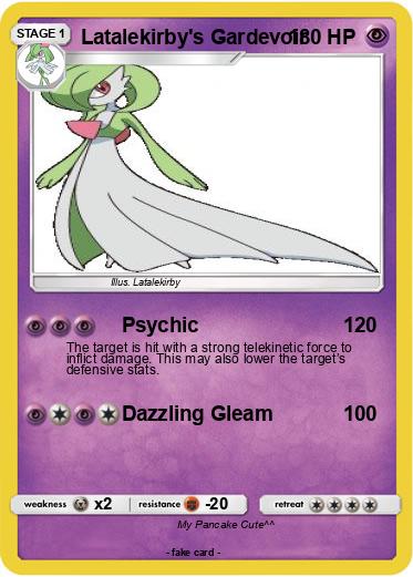 Pokemon Latalekirby's Gardevoir