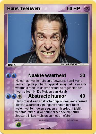 Pokemon Hans Teeuwen