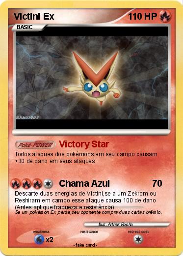 Pokemon Victini Ex