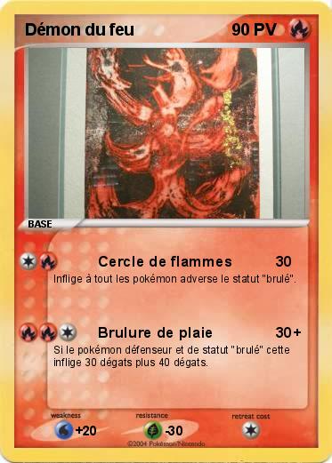 Pokemon Démon du feu
