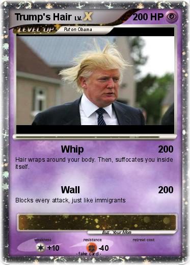 Pokemon Trump's Hair