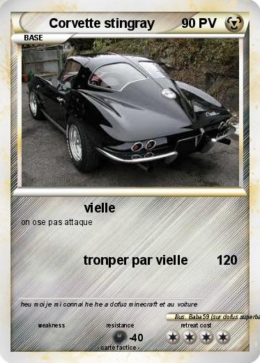 Pokemon Corvette stingray