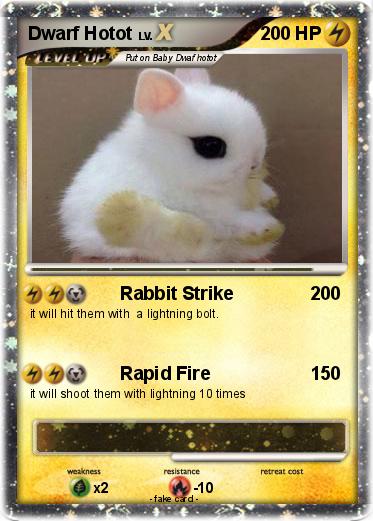 Pokemon Dwarf Hotot