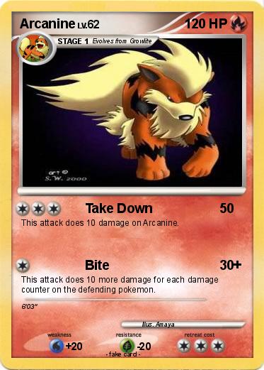 Pokemon Arcanine